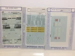 Ho Decals Microscale 87-688 Sf AUTORACKS,87-470 Foiler CARS,MC-4037 Van. Fixed Price $14.50.