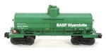 Lionel Trains 6-19614 Basf Wyandotte 8,000 Gallon Tank Car, Gauge, No Box. Fixed Price $30.00.
