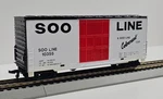 Ho Tyco 371-B Soo Line Colormark High Cube Boxcar Nos New BB-1. Fixed Price $19.99.