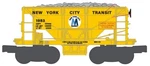 O-gauge Lionel New York City Transit Yellow Mta Ore Car 6 Pack. Fixed Price $129.99.