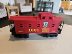 Lionel Mickey's World Tour 1001 Hellose Caboose #16830. Fixed Price $40.00.