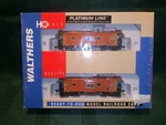 Walthers Ho Scale International Car Co Bay Window Caboose 932-2763 WP163. Fixed Price $149.95.
