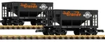 Piko Scale 38931 Denver Rio Grande Western (d&rgw) Ore Car, 2-PK New Release. Fixed Price $139.99.