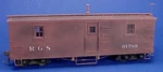 ON3/ON30 Rio Grande Southern Outfit Car #01789 Wiseman Model Services Kit. Fixed Price $79.95.