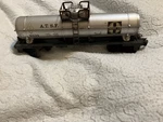 Lionel Santa Fe Single Dome Tank Car 6-9321! Gauge Atsf Farr Series. Fixed Price $16.39.