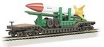 Bachmann 71391 Scale Usaf 52' Flatcar With Missile #113202. Fixed Price $32.99.