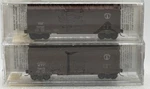 Scale Micro-trains 20326-2 Boston & Maine 40 Box Car 2-PACK Bm/mtc New. Fixed Price $30.00.