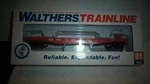 Ho Scale 50' Flatcar Santa Fe #88985 Walthers Trainline #931-1605. Fixed Price $16.00.