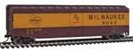 Walthers 931-1405 Ho Scale Closed Freight Car Milwaukee Road. Fixed Price $33.89.