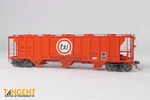 Tangent PS-2 2929 Covered Hopper Ex-ns Usex Texas Industries 1980. Fixed Price $60.95.
