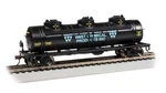 Bachmann 17116 Ho Scale 3 Dome Tank Car West Chemical Products Gatx 70487. Fixed Price $32.99.