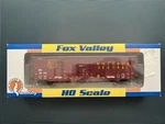 New Fox Valley Wisconsin Central Box Car Fvm 30041 Free Sipping To Canada Only. Fixed Price $26.99.