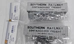 Ho Scale Southern Railway Flexi-van Trailer Kit Walthers Lot Of 2. Fixed Price $17.50.