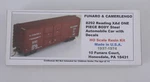 Funaro & Camerlengo 8292 Reading Automobile Car W/decals Ho Scale Model Kit Usa. Fixed Price $39.99.