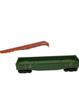 Postwar Lionel Forest Green 6462-75 Gondola Vintage Vg. Fixed Price $23.48.