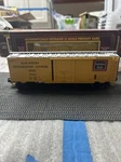 Mth Premier 20-90007B 40 Reefer Burlington Route #76285 O1655. Fixed Price $44.99.