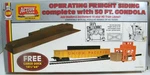 Ho Ahm 11106 Operating Freight Siding With 50 Ft. Gondola Iob. Fixed Price $8.00.