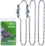 3PCS 18" Chainsaw Blade For Atlas 80V Cordless 3/8LP .050" 62DL. Fixed Price $19.99.