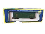 Ho Scale Ahm 5298 Double Door Box Car Santa Fe All The Way Atsf 67382 Green. Fixed Price $15.00.