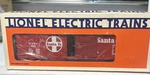 Lionel #19805 Santa Fe Operating Boxcar. Fixed Price $22.00.