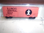 Micro-trains #24070 40' Std W/o Roofwalk Boxcar-illinois Central Gulf #416108. Fixed Price $10.00.