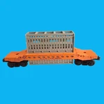 Lionel #6519 "allis-chalmers" Flat Car Condenser & Heat Exchanger 1958-1961. Fixed Price $34.99.