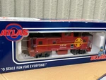 Atlas # 0704-2 Scale Atsf Extended Vision Caboose 999715. Fixed Price $29.88.