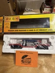 Htf Rare Mth Rail King 30-76149 Air Force Depressed Flat Car Rocket Load Nos. Fixed Price $44.99.