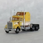 Trainworx 49046 Kenworth W900 Aerodyne Seminole Yellow/white Truck. Fixed Price $47.50.