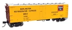 Walthers Mainline Ho 41407 Burlington Refrigerator Express Brex 40' Steel Reefer. Fixed Price $31.98.