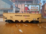 Scale Trains Bachmann Morrison-knudsen Four Bay Open Hopper #MKIX750. Fixed Price $9.99.