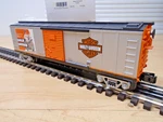 Mth King 3-RAIL Harley Davidson Box Car 30-74159. Fixed Price $49.99.