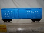 Mtl #28140 N-scale 40' Outside-braced Wood Boxcar Shasta Water(rtr). Fixed Price $14.95.