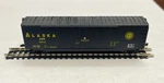 Micro-trains Scale Alaska Railroad 50' Double Plug Door Boxcar #10817. Fixed Price $19.99.