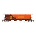 Bachmann Industries 4-BAY Cylindrical Hopper W/fred Sknx BAC73802 Rolling. Fixed Price $66.00.