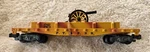 Gilbert American Flyer 24565 Fy&prr Cannon Flat Car W/japan 24555+OB. Fixed Price $325.00.