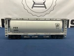 Mth Pennsylvania #260018 3-BAY Cylindrical Hopper Car 2-RAIL No Box. Fixed Price $39.99.