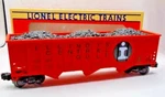Lionel Scale Gauge Three Bay Hopper With Coal 1990 Usa Made 6-17121 I.c. New. Fixed Price $47.00.