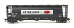 Atlas #1976-2 Acf 3 Bay Cylindrical Hopper Usi/petrothene Shpx #60416. Fixed Price $19.95.