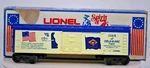 Lionel 6-7601 Gauge State Of Delaware Boxcar Ex/box 1:48 Scale New Old Stock. Fixed Price $34.95.