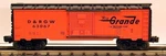 New Lionel 6-29268 Rio Grande 6565 Boxcar With Magnetic Couplers Nib. Fixed Price $25.00.