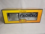 Rail King By Mth Trains 40-1014 Scale Silver Girder Bridge New Box. Fixed Price $39.00.