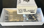 Tichy Train Group Ho Kit #4021 50 Ton Flat Car Nos. Fixed Price $15.99.