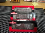 Ho Scale Intermountain - (3) T&no 40 12 Panel Boxcars, Rd# 57008, 55620, 55573. Fixed Price $125.00.