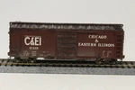 Ho Scale Ccs Cannonball 40' PS-1 Box Car Chicago Eastern Illinois C&ei 6550. Fixed Price $34.89.