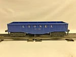 Lionel 1002 Or O-27 Gauge Blue Gondola Car. Fixed Price $8.00.