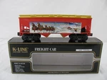 K-line O/O-27 Anheuser-busch Seasons Greetings 2000 Covered Hopper Car K621-5602. Fixed Price $19.99.