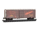 Scale Micro-trains #073 44 350 Western Pacific 40' Standard Boxcar Weathered. Fixed Price $32.85.