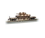 Bachmann Scale 71387 Depressed Flatcar W/ Sheridan Tank Military Army. Fixed Price $85.45.