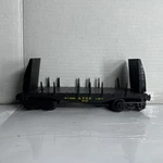 Lionel Gauge 3 Rail Santa Fe, #9022 Flat Stake Car W Bulkheads For Train Set. Fixed Price $19.99.
